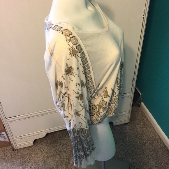 NWT Free People Medallion Print Top - Picture 4 of 6